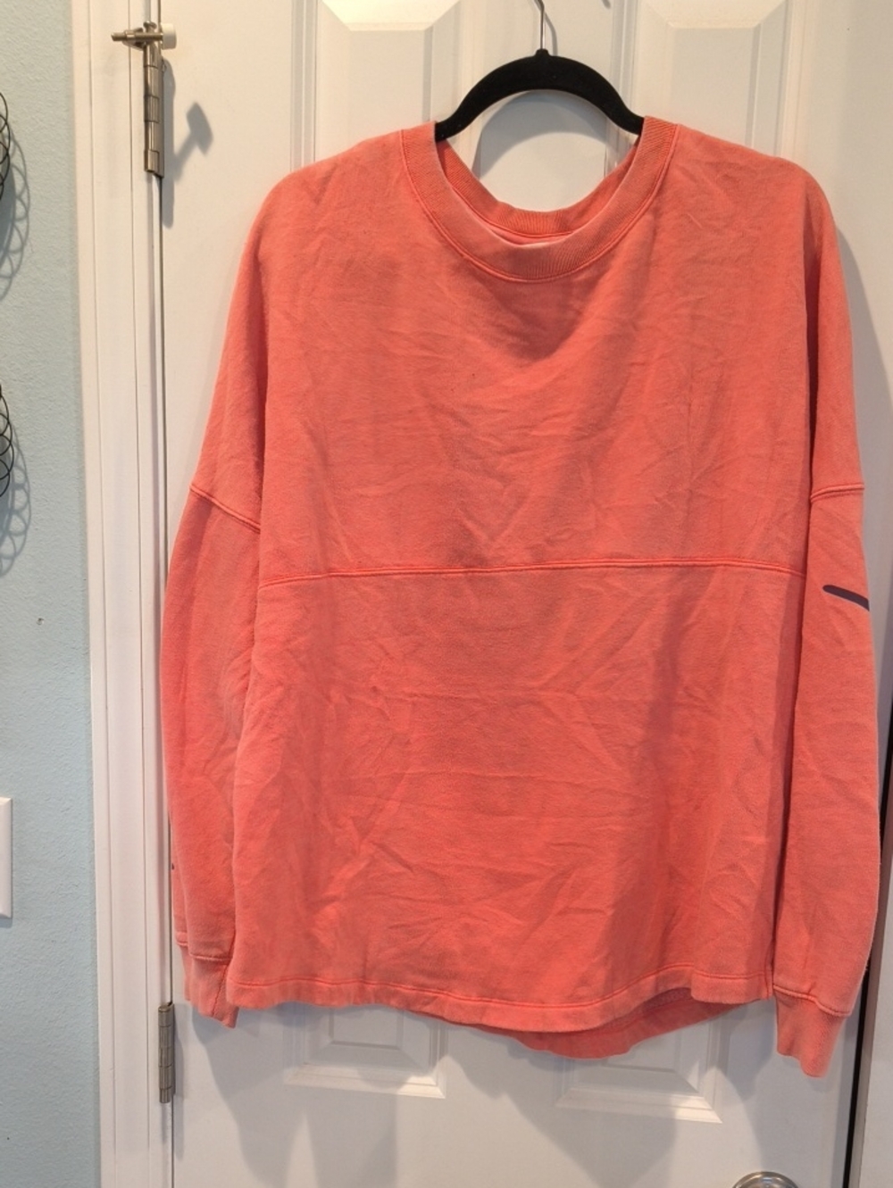PINK Victoria's Secret Coral Crewneck Pullover